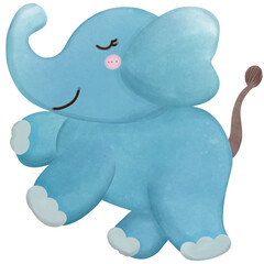 baby elephant cartoon cute little elephant 