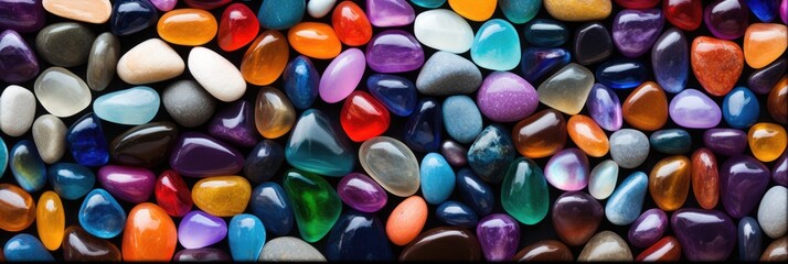 colorful small stones
