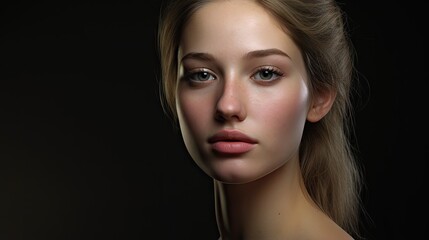Fototapeta premium Cosmetic artist in the workplace