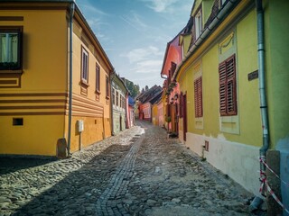 city of sighisoara in romania