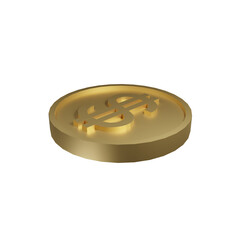 Realistic Gold Coin