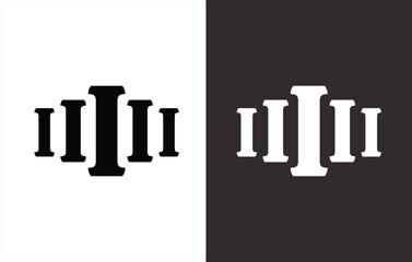 vector logo design that forms the letter 