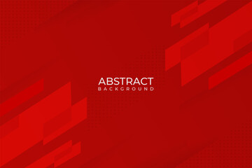 Red abstract background geometric