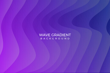 abstract gradient blue wavy background 