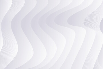 abstract gradient white wavy background 