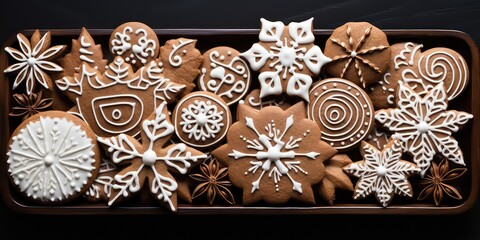 Snowflakes cookies