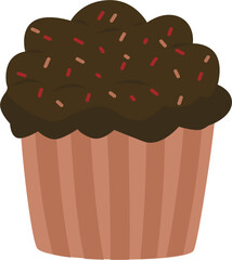 Chocolate cupcake 