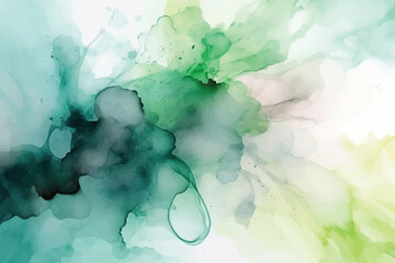 Abstract splashed watercolor textured background