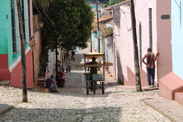 Straßenverkäufer aus Trinidad, Kuba