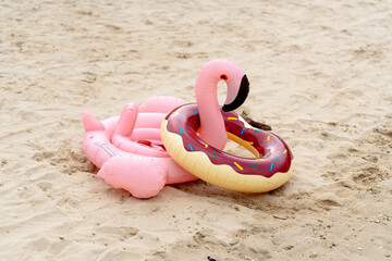 toys on the beach - beach inflatables
