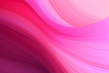 Obraz premium Curved Motion Speed Lines Background or Backdrop With Deep Pink, Medium Violet Red and Dark Moderate Pink Colors. Dreamy Digital Abstract Art.