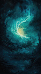 Colorful abstract background  surreal and dreamlike composition