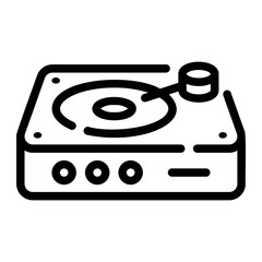 dj Line Icon