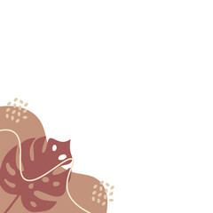 Abstract Boho Corner