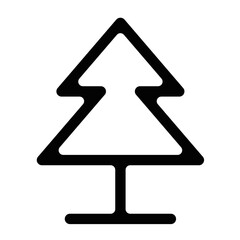 sapin arbre plant pictogramme icones bouton picto nature gras