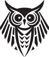 Vector Owl Logo Collection Mystical Night Owl Icon