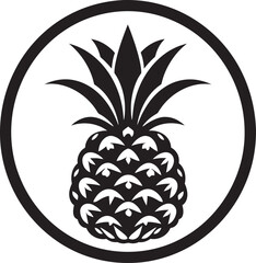 Geometric Pineapple Artwork Mysterious Pineapple Mark