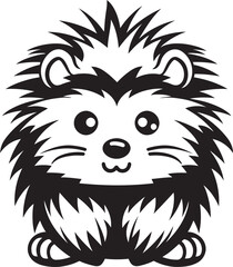 Porcupine Quill Luxury Insignia Porcupine Spike Crest of Excellence