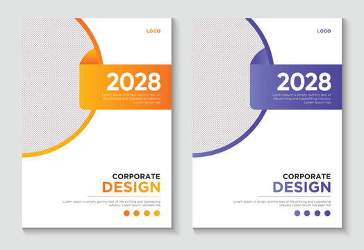 corporate Book Cover design Template