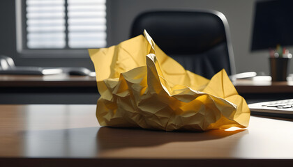 Damaged crumpled paper with cancellation.