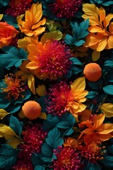autumn flowers