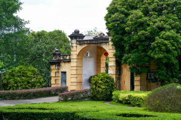 Fototapeta na wymiar Historic building of the French Consulate in Longzhou, Longzhou, Guangxi, China