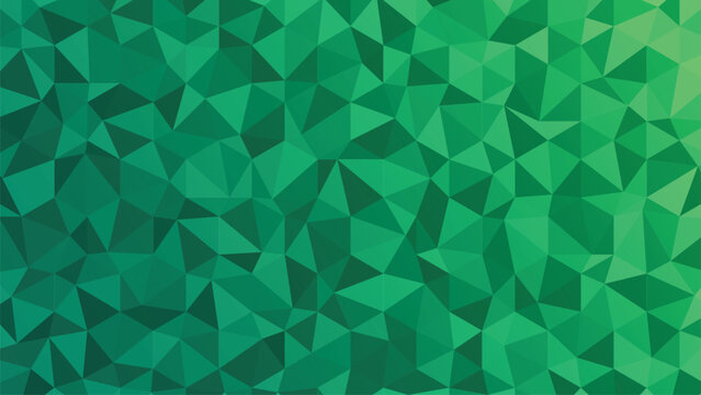 green triangle background. Green geometric wallpaper background