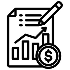 Financial Statements Outline Icon