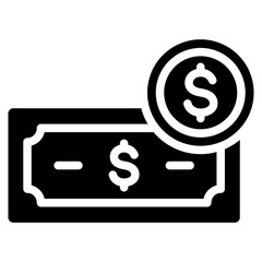 Money Glyph Icon