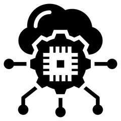 Machines Glyph Icon
