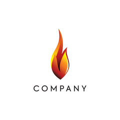 Flare fire flam hot burn business, logo, design, brand identity, flat logo, company, editable, vector