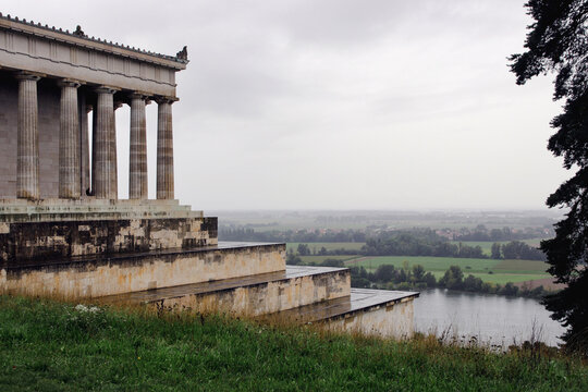 walhalla mit donaublick, august 2023
