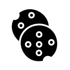 Baked Biscuit Cookie Icon