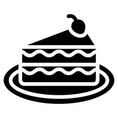 Dessert Glyph Icon