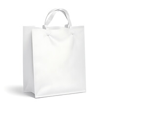 paper bag isolated on white