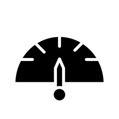 Hosting Performance Speed Solid Icon