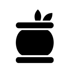 Organic Food Herbal Icon