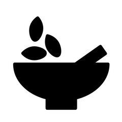 Organic Food Herbal Icon