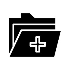 Fototapeta premium New Folder Add Icon