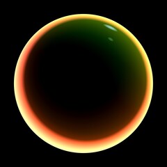 snake eye,  Abstract composition with geometric figurative elements in a multidimensional space,