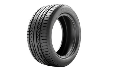 Mobility Tire on isolated background