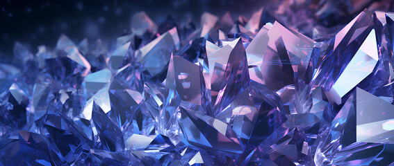 abstract crystal texture background