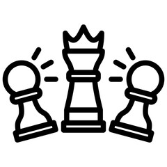 Dominant Outline Icon