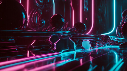 abstract background with lights