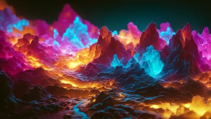 background with fire
