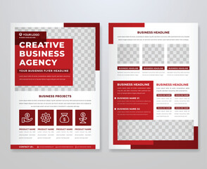 business brochure template editable vector design
