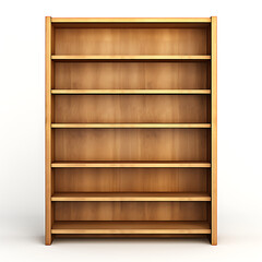wood shelf  ,ai generated