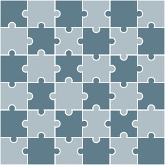 Grey jigsaw pattern. jigsaw line pattern. jigsaw seamless pattern. Decorative elements, clothing, paper wrapping, bathroom tiles, wall tiles, backdrop, background.