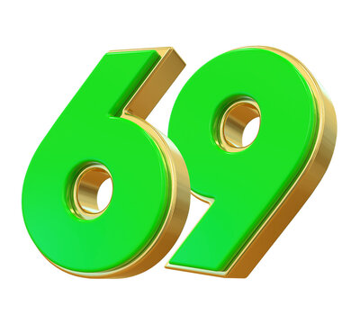 Green Number 69