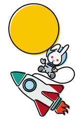うさぎとロケット